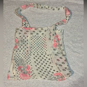 Free People Linen Tote Bag 🌸